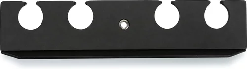 Vista 2 de Gator Frameworks Soporte múltiple para sujetar a (4) micrófonos con cable o inalámbrico (GFW-MIC-4TRAY)