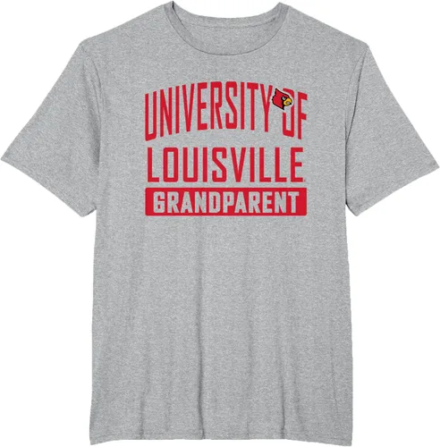 Vista 14 de Louisville Cardinals Grandparent University Camiseta, Negro