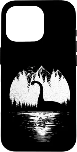 Vista 20 de Loch Ness Monster for Kids Men Women! Nessie Lake Mountains Case for iPhone 16