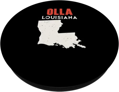 Vista 2 de Olla Louisiana USA State America Travel Louisianan PopSockets Swappable PopGrip