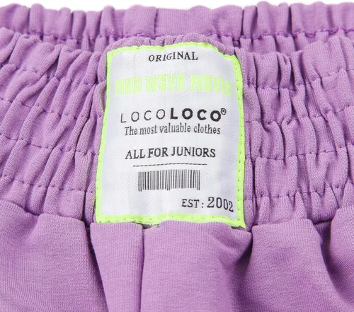 Vista 5 de LOCO LOCO - Conjunto de sudadera para niñas de algodón con capucha y pantalones deportivos para niñas de 9 a 15 años