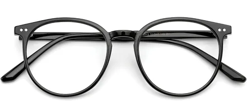 Vista 13 de Gafas redondas con bloqueo de luz azul para computadora para mujeres y hombres
