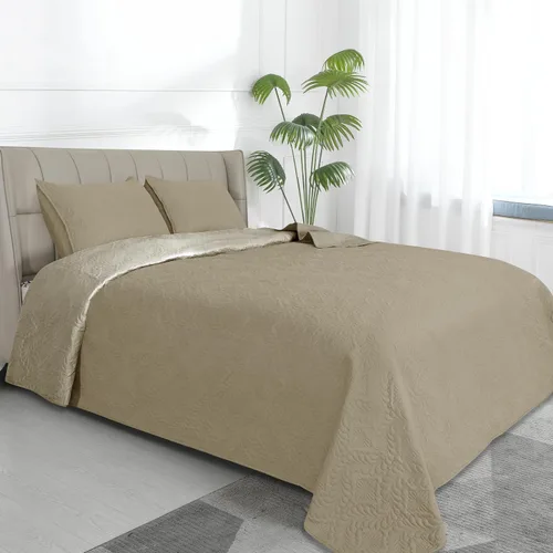 Vista 41 de Easy-Going - Juego de colcha reversible tamaño individual con 1 colcha y 1 funda de almohada, colcha de cama suave, colcha de microfibra ligera