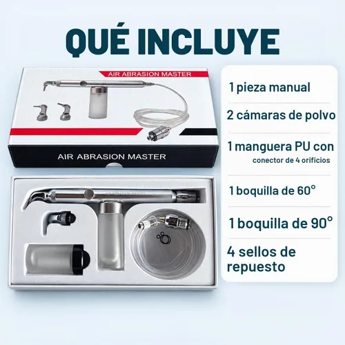 Vista 4 de 4H Endodoncist que blanquea la amoladora de aire Lijadora Prophy Aluminio Sandblaster