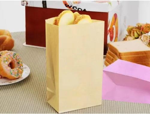 Vista 5 de 24 bolsas de regalo de cumpleaños, bolsas multicolor pastel para fiestas, bolsas de papel para dulces de 3 x 5 x 9 pulgadas, regalo de dulces sin