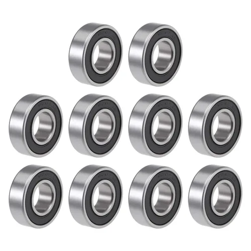 Vista 14 de uxcell 1616-2RS Rodamiento de bolas de ranura profunda Rodamientos de palanca Z2 sellados de 1/2 pulgadas x 1-1/8 pulgadas x 3/8 pulgadas, 10