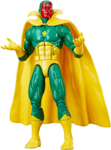 Vista 7 de Marvel Legends Series Vision, Comics Figura de acción coleccionable de 6 pulgadas