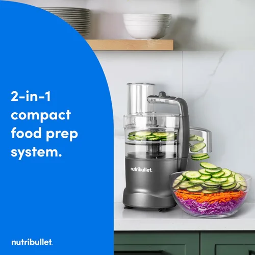 Vista 2 de nutribullet Procesador de alimentos Limitless Gris plomizo