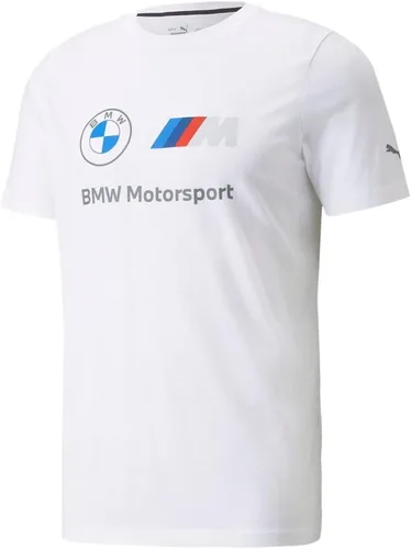 Vista 3 de PUMA Camiseta estándar con logotipo BMW M Motorsport Essentials para hombre