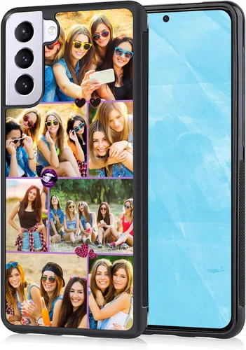 Vista 6 de Funda personalizada para teléfono con múltiples imágenes, funda personalizada de collage con Galaxy S22 S21 S20 FE ULTRA PLUS NOTE 20 ULTRA 10 PLUS