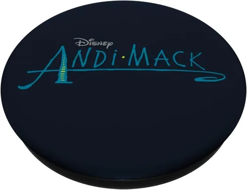 Vista 2 de Disney Channel Andi Mack Logo PopSockets - Agarre y soporte para teléfonos y tabletas, Negro