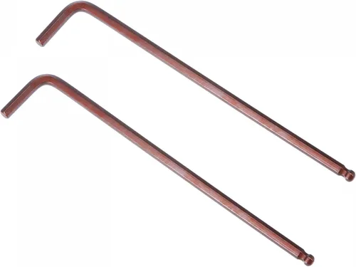 Vista 9 de uxcell Llave hexagonal de extremo de bola de 0.059 in, herramienta de reparación de acero S2 en forma de L, métrica 2 piezas