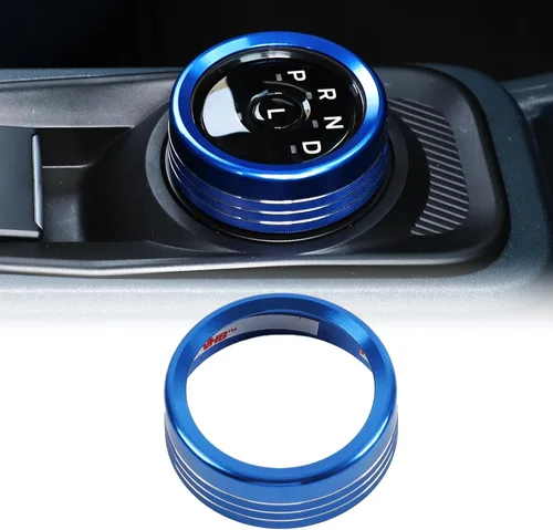 Vista 15 de CHEAYAR Botón de interruptor de cambio de marchas Anillo de tapa de guarnición Compatible con Ford Maverick 2022, Cubierta de pomo de cambio