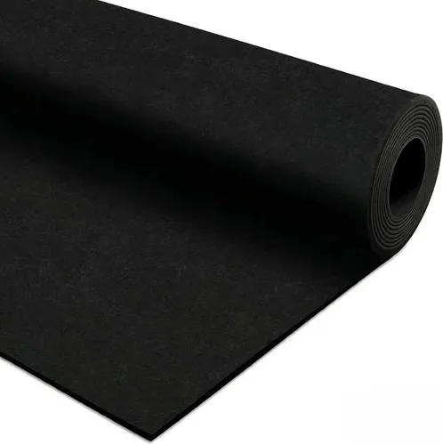 Vista 10 de Rollo de piso de goma resistente de 1/4" de espesor de Floor Inc Tapetes de piso de goma reciclada flexibles para gimnasio en casa Tapete