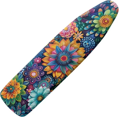 Vista 37 de Funda para tabla de planchar con diseño de estrella de mar de playa, resistente a los abrasadores, extra ancha, cubierta para tabla de planchar