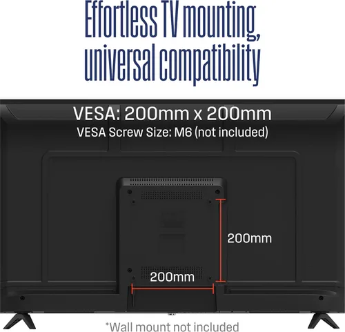 Vista 8 de Westinghouse Roku TV - Smart TV de 40 pulgadas, televisor FHD 1080P con conectividad Wi-Fi y aplicación móvil, pantalla plana, Bluetooth, compatible