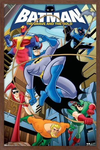 Vista 7 de Trends International DC Comics - Póster de pared de Batman - The Brave and The Bold de 22.375 x 34 pulgadas, versión premium sin marco