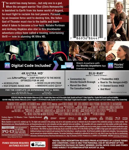 Vista 2 de Thor Feature 4K UHD