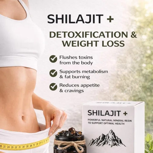 Vista 3 de Resina Shilajit pura del Himalaya 100 porciones Suplemento mineral de alta potencia para hombres y mujeres