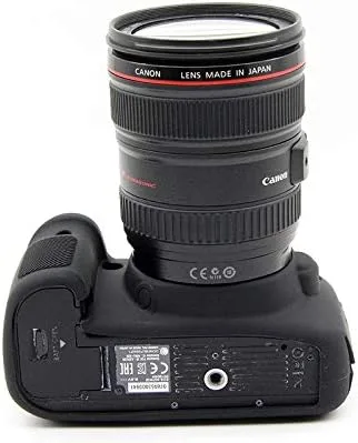 Vista 6 de Funda para Canon EOS 6D, ultrafina, ligera, de goma, suave, de silicona, para Canon EOS 6D (negro)