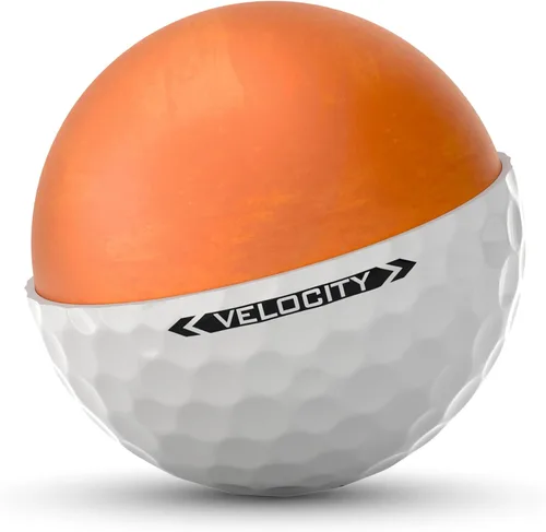 Vista 5 de Titleist Velocity - Pelotas de golf de generación anterior Blanco