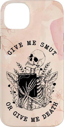 Vista 15 de iPhone 16 Romance Book Lover Smut Reader Give Me Smut Or Give Me Death Case