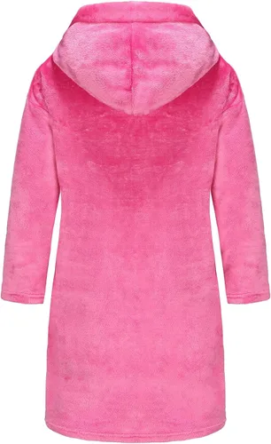 Vista 59 de E.W Apparel Bata de baño de forro polar con capucha para niños, bata suave y mullida para niños pequeños