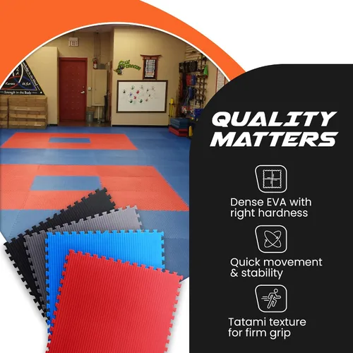 Vista 4 de Azulejos de espuma entrelazados para MMA y gimnasio en casa Alfombrillas de espuma de rompecabezas 3/8 pulgadas de grosor