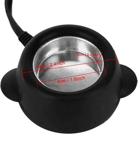 Vista 5 de Pegamento Melting Pot Mini Temperatura Constante Extensiones de Cabello Pegamento Ollas de fusión Peluca Estufa de fusión Olla Caliente