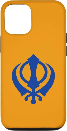 Vista 28 de Khanda Sikh Symbol Chakkar Kirpans Chakra Sikhism - Carcasa para iPhone 17