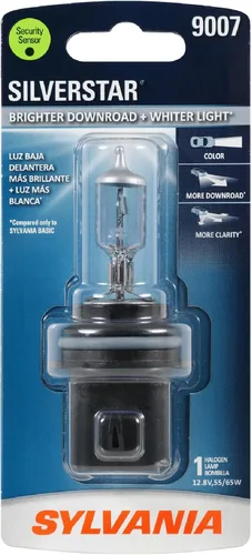 Vista 13 de Foco halógeno de alto rendimiento SilverStar (1 unidad) Sylvania 9003 (también encaja H4), H7 Faros delanteros y antiniebla de alto rendimiento