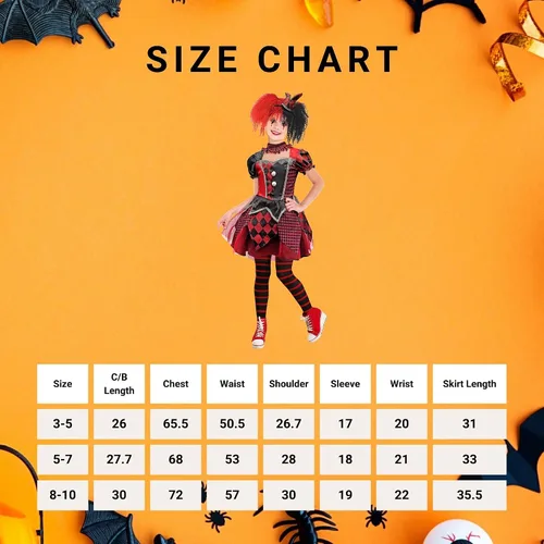 Vista 4 de Toynk Disfraz de Joker para niñas Talla infantil 57