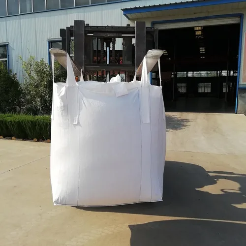 Vista 2 de Secbolt FIBC Bulk Bolsa de una tonelada, 35 pulgadas de largo x 35 pulgadas de ancho x 43 pulgadas de alto, 2200 libras SWL, parte superior de lona