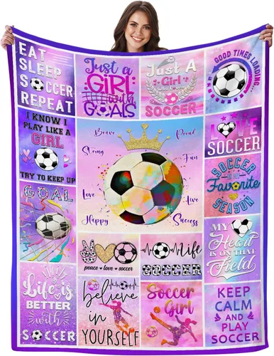 Vista 9 de Manta de Regalos de Baloncesto para Niñas y Mujeres Manta de Tiro de Baloncesto de Franela Ultra Suave Mercancía Regalos Deportivos para Amantes