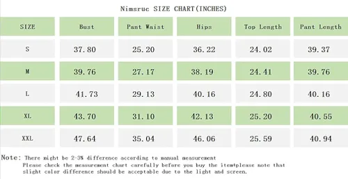 Vista 5 de Nimsruc Trajes de dos piezas para mujer trajes de correr casuales