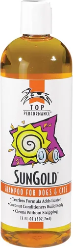 Vista 4 de Top Performance Champú SunGold para cachorros y gatitos, 1 galón