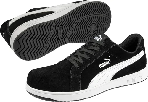 Vista 3 de Puma Mujeres Icónica WNS Negra de Cuero Liso Sd