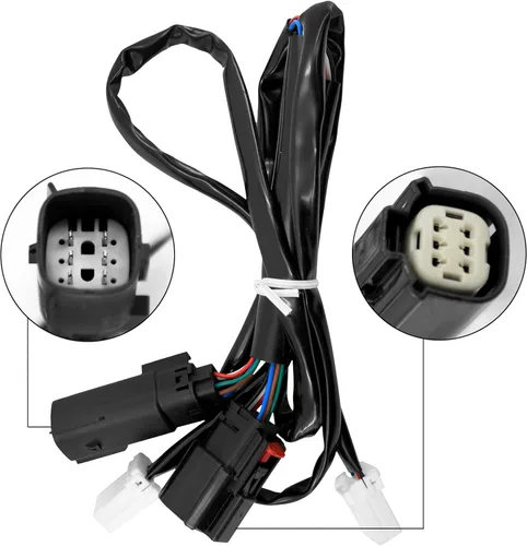 Vista 4 de Luces de Panel de Relleno LED Luces de Guardabarros Trasero Señales de Giro Compatible con Harley Touring Road Glide FLTR Electra Glide FLHT Road
