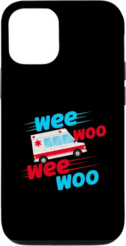 Vista 27 de Funda EMT para iPhone 13 Pro Max Wee Woo Wee Woo Ambulancia Técnico Paramédico