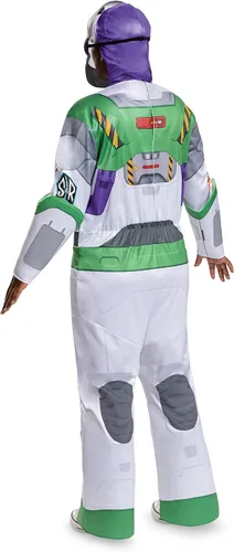 Vista 2 de Disguise Disfraz de lujo Lightyear Space Ranger para adultos Verde