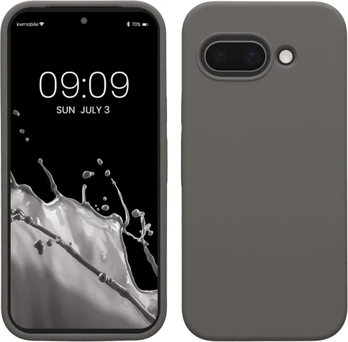 Vista 260 de kwmobile Funda Compatible con Google Pixel 6 Pro - Funda de Teléfono de Silicona TPU con Acabado Suave - Azul Caribe