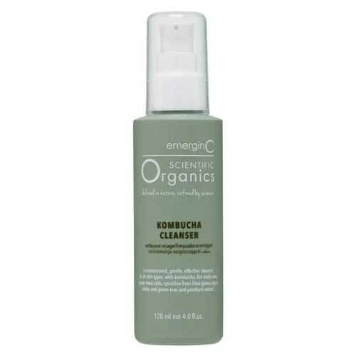 Vista 5 de emerginC Set de cuidado facial con gel hidratante activo (1.6 onzas, 1.7 fl oz), tóner de espirulina (4 onzas, 4.1 fl oz), lavado limpiador Kombucha