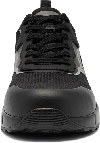 Vista 5 de LARNMERN Steel Toe Shoes for Men Air Cushion Safety Shoes Lightweight Industrial Construction Zapatos con Punta de Acero para Hombre