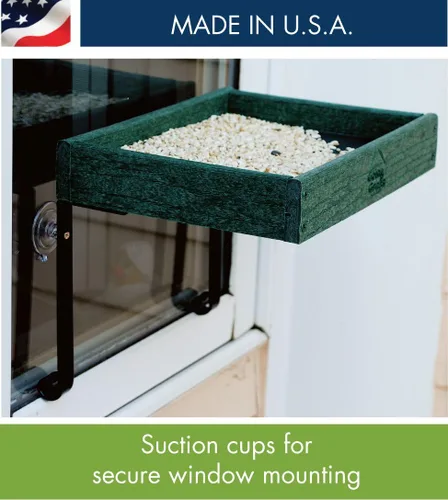 Vista 2 de Comedero para pájaros con ventana Going Greentm