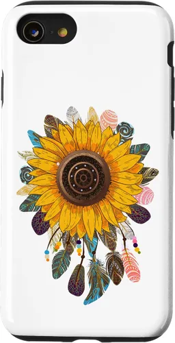 Vista 13 de iPhone 14 Dream catcher tattoo I Indian Feather I Dream catcher Case
