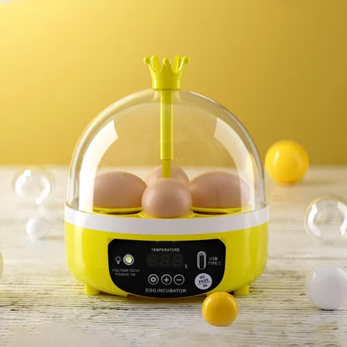 Vista 2 de Tissting Incubadora de huevos con giro manual de huevos y control de humedad, incubadoras para incubar huevos, incubadora de aves de corral