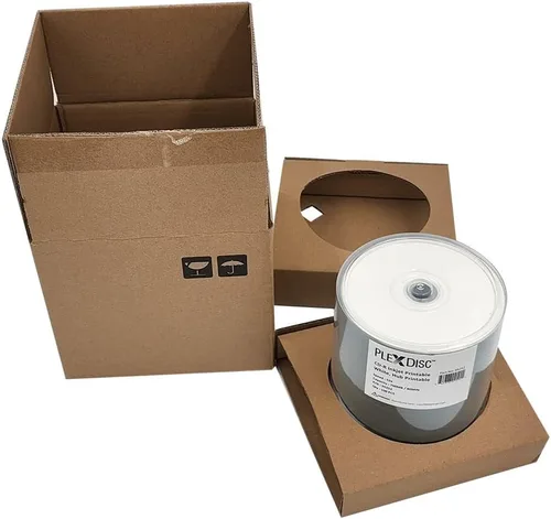 Vista 2 de 95252 CD-R 700MB 52X Hub de inyección de tinta blanco imprimible - 100pk husillo embalaje libre de frustración, 100 discos