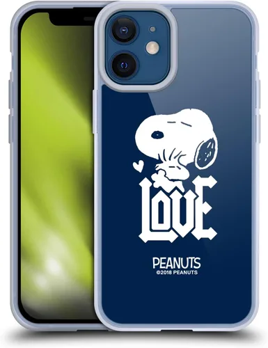 Vista 48 de Head Case Designs Funda de gel con licencia oficial de Peanuts Charlie Brown Good Grief Rock Tees [protección de grado militar] compatible con Apple