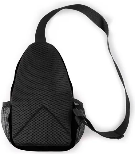 Vista 2 de Murder Drones - Bolsa de mensajero, bolsa de cintura cruzada con una correa para hombres y mujeres