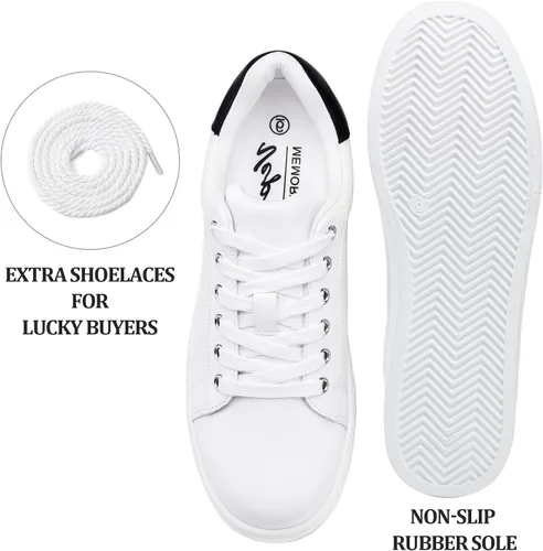 Vista 4 de Vepose Zapatillas de deporte de moda para mujer, zapatos casuales de vestir cómodos 2.0
